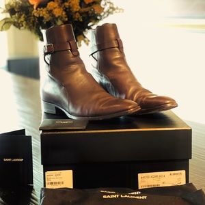 SAINT LAURENT - Men’s Wyatt Boots SIZE 41